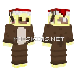 Reindeer Sulfur Cube Minecraft skin
