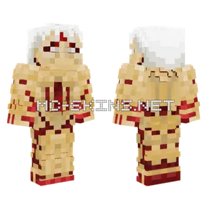 Reiner Braun Armored Titan Minecraft skin