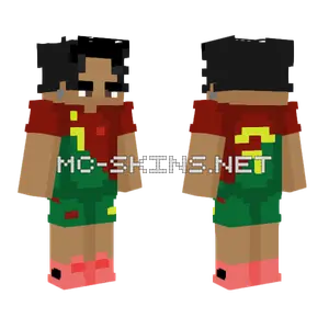Renaldo Ronaldo Soccer Futboi Minecraft skin