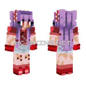 Reno Red Life Minecraft skin