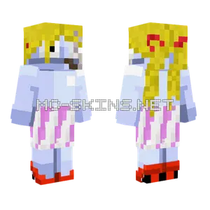 Repo White Skin Minecraft skin