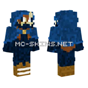Reuploadyeah Blue Outfit Minecraft skin