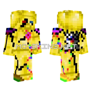 Reverse Nightmare Rainbow Minecraft skin