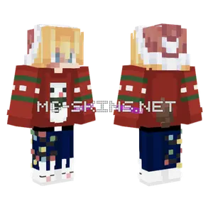 Revived Tubbo Christmas Minecraft skin