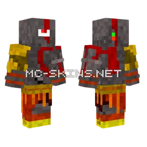 Rex Kratos Minecraft skin