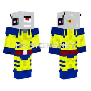 Rex05gamer Evolved Wolverine Minecraft skin