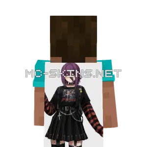 Reze School Uniform cape, outside and lining