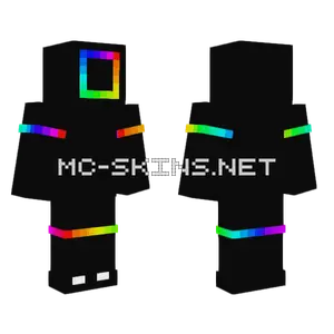 RGB Knight Minecraft skin