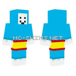 Rhythm Heaven Paddler Minecraft skin