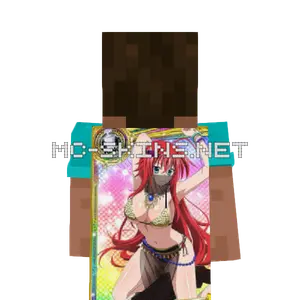 Rias Gremory Armor cape, outside and lining