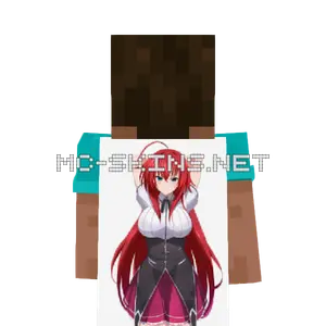 Rias Gremory School Uniform cape, outside and lining