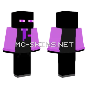 Rich Enderman Minecraft skin