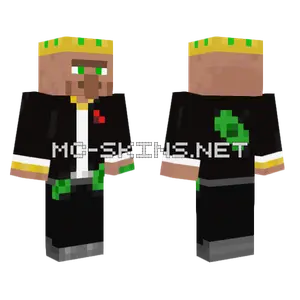 Rich Villager 2.0 Minecraft skin