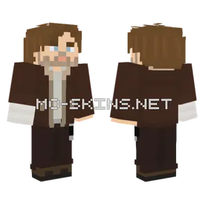 Rick Grimes Comic Minecraft skin