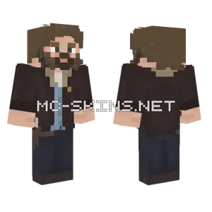 Rick Grimes The Walking Dead Minecraft skin