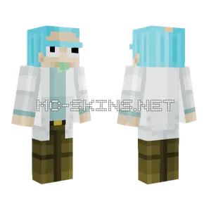 Rick Sanchez Minecraft skin