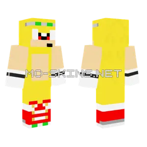 Riders Super Sonic Minecraft skin