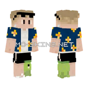 Rikardorss Summer Outfit Minecraft skin