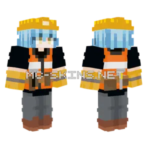 Rimuru Construction Minecraft skin