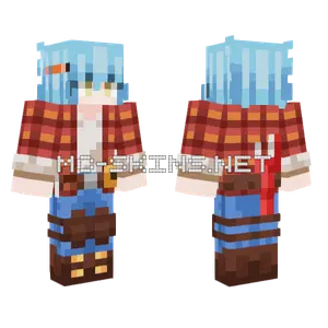 Rimuru Maistro Minecraft skin