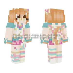 Rin Hoshizora Bap Minecraft skin