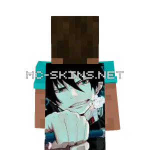 Rin Okumura cape, outside and lining