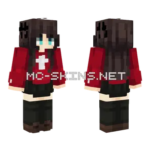 Rin Tohsaka Minecraft skin