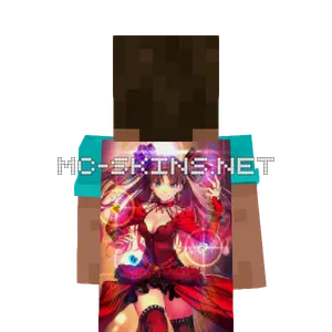 Rin Tohsaka Dress cape, outside and lining