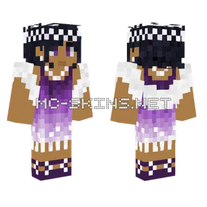 Roaring 20s Dress Minecraft skin