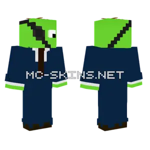 Roberto Damaged Minecraft skin