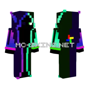Robes of Poison Ivy Minecraft skin
