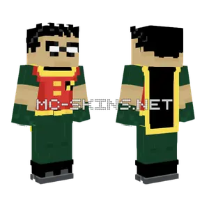Robin Boy Minecraft skin