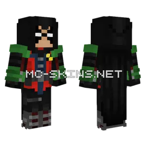 Robin Damian Wayne Injustice 2 Minecraft skin