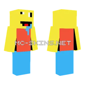 Roblox Noob Better Minecraft skin
