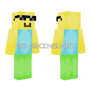 Roblox Noob But Cool Minecraft skin