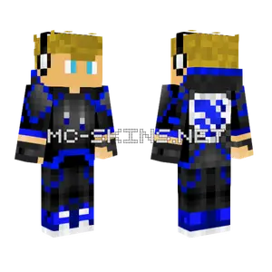 Rocket League Player Minecraft skin