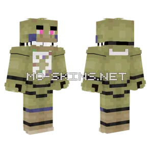 Rockstar Chica Minecraft skin