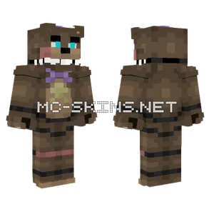 Rockstar Freddy Minecraft skin
