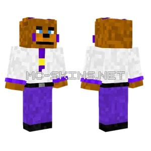 Rockstar Freddy Skin Minecraft skin