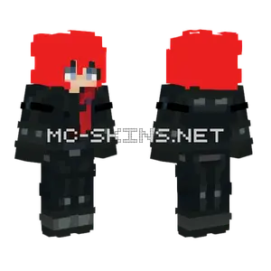 Rollergqrl Black Widow Minecraft skin