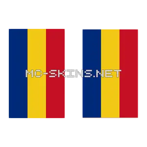 Romania Flag cape, outside and lining