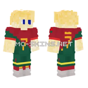 Ronaldo Jersey Skin Minecraft skin