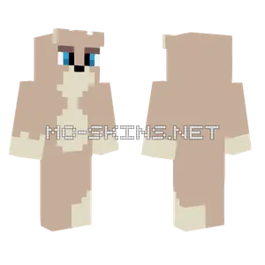 Roofus The Dog Minecraft skin
