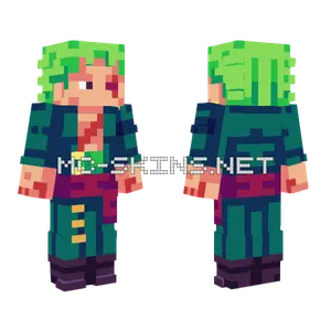 Roronoa Zoro Minecraft skin