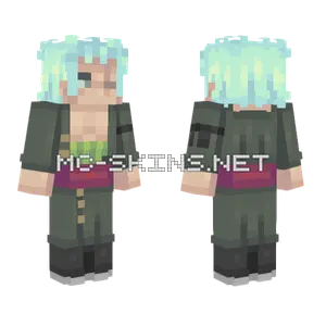 Roronoa Zoro Minecraft skin