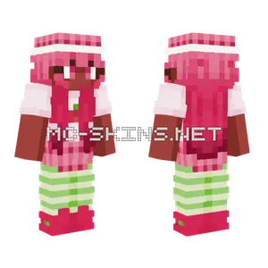 Roseberry Shortcake Minecraft skin