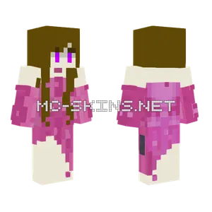 Rose's Endergirl In A Dress Minecraft skin