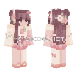 Rosy Bloom RCE Minecraft skin