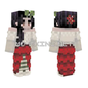 Rosy Cheeks Wide Eyes Minecraft skin