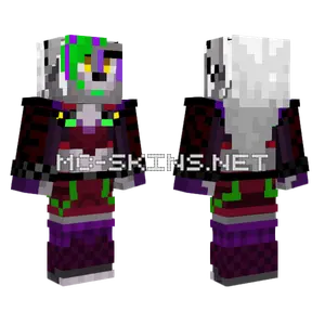 Roxanne Wolf Stylized Minecraft skin